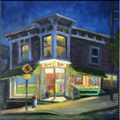 SF Bodega - Oil on panel
8 x 8 inches