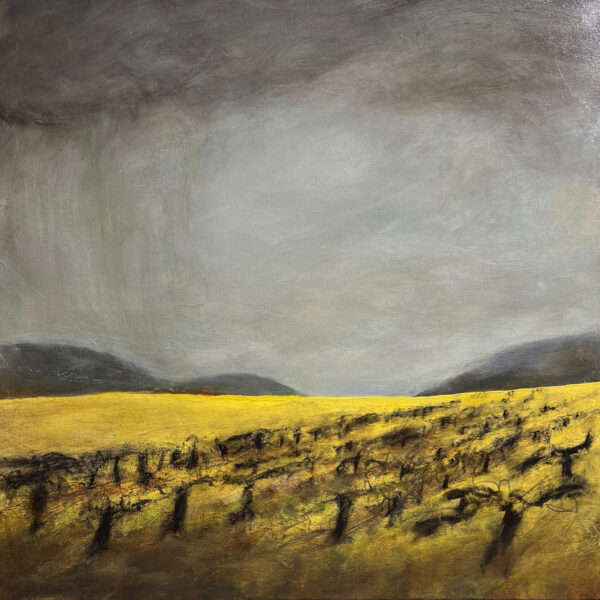 Spring Storm in the Mustard Field #1
