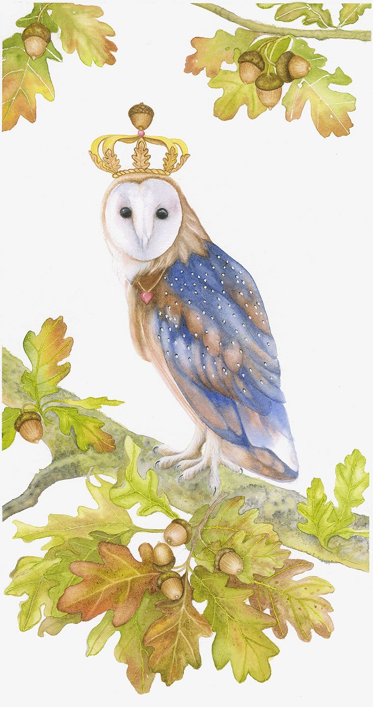 Regal Queen Owl