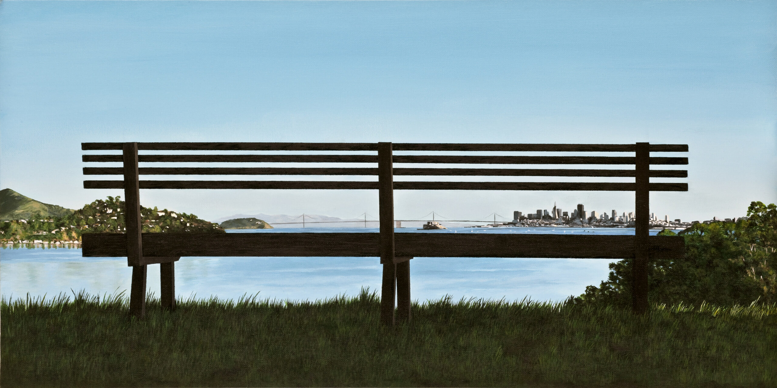 Bench on Strawberry Point Overlook